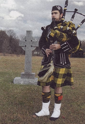 Gallery photo 5 of Matty Taylor, bagpiper