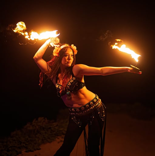 Gallery photo 3 of Maya The Fire Dancer