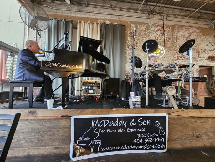 Gallery photo 9 of McDaddy & Son - The Piano Man Experience