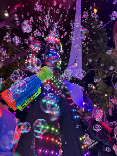 Gallery photo 3 of LED Party Robots - The Mega Mechs