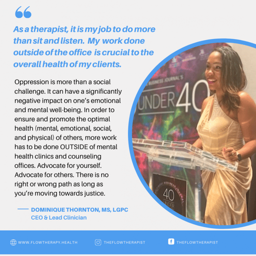 Gallery photo 4 of Dominique Thornton | Award-Winning Therapist & Mental Health Speaker