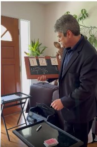 Gallery photo 7 of Mentalist/Magician Rick Silver