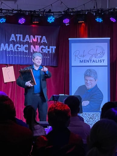 Gallery photo 9 of Mentalist/Magician Rick Silver