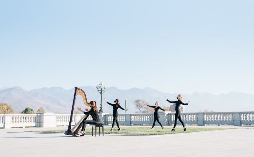 Gallery photo 4 of Merinda Starnes, Utah Harpist for Weddings & Events