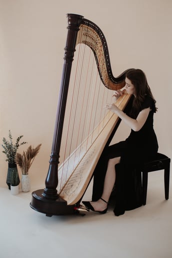 Gallery photo 5 of Merinda Starnes, Utah Harpist for Weddings & Events