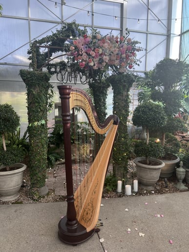 Gallery photo 9 of Merinda Starnes, Utah Harpist for Weddings & Events