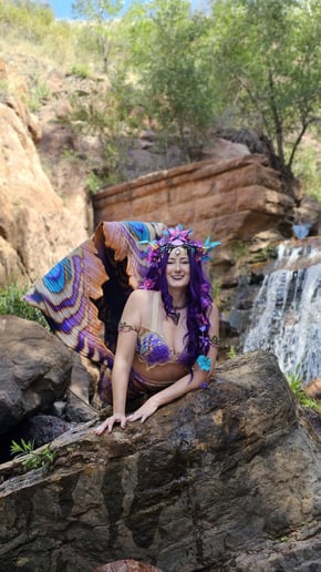 Gallery photo 8 of Mermaid Giselle, the "Enchanted Mermaid"