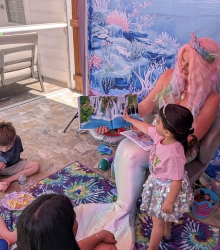 Gallery photo 5 of Mermaid Whimzy - Charleston Children's Party Entertainment
