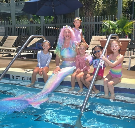 Gallery photo 3 of Mermaid Whimzy - Charleston Children's Party Entertainment