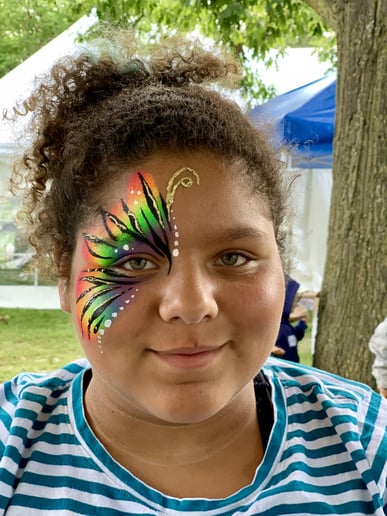 Gallery photo 5 of MetamorFaces Face Painting by Erin