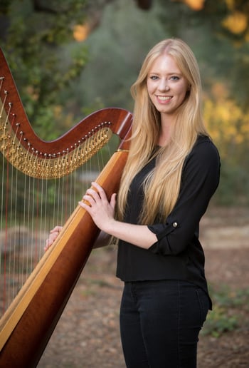 Gallery photo 4 of Mia Dortch, Harpist