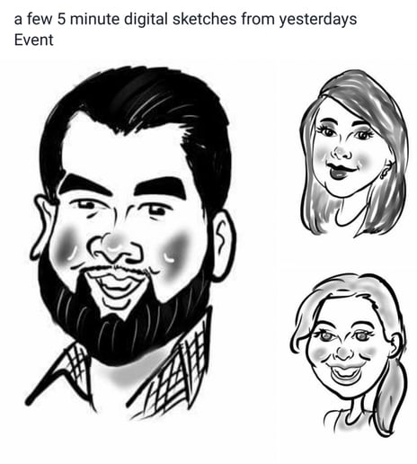 Gallery photo 7 of Michael Garisek Caricaturist