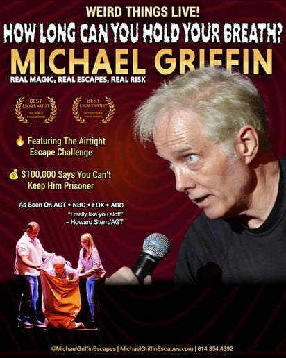 Gallery photo 1 of Michael Griffin – Magician | Escape Artist