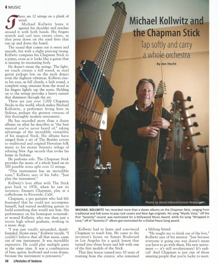Gallery photo 4 of Michael K & The Chapman Stick