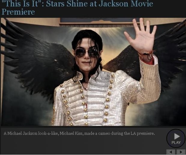 Gallery photo 27 of Michael Kiss as Michael Jackson
