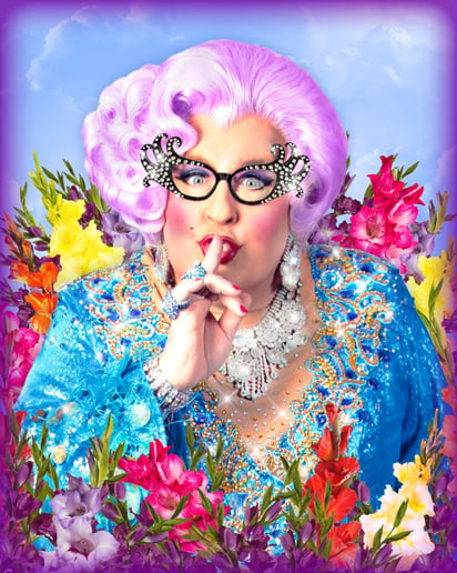 Gallery photo 6 of Michael L. Walters as Dame Edna!