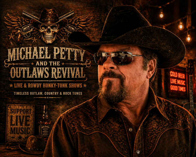 Gallery photo 3 of Michael Petty and the Outlaws Revival