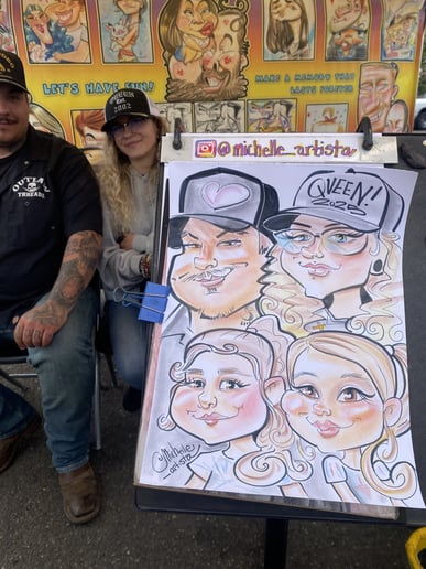Gallery photo 1 of Michelle Garzone Caricatures