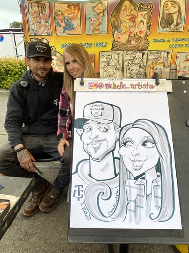 Gallery photo 2 of Michelle Garzone Caricatures