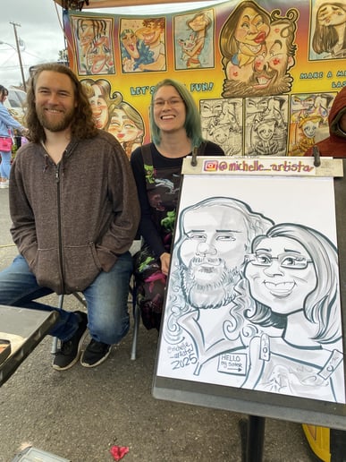 Gallery photo 3 of Michelle Garzone Caricatures