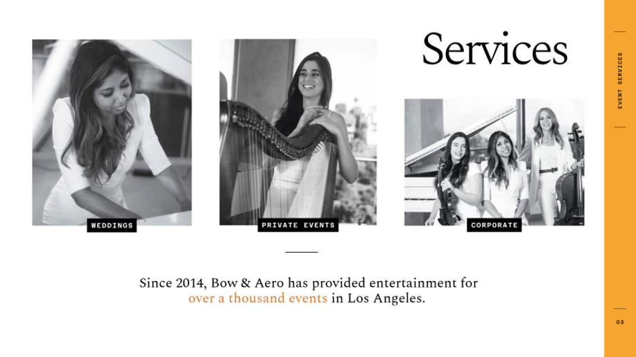 Gallery photo 3 of Bow & Aero Strings