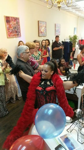 Gallery photo 3 of Michelle ~ Pole Aerialists and Burlesque Dancer