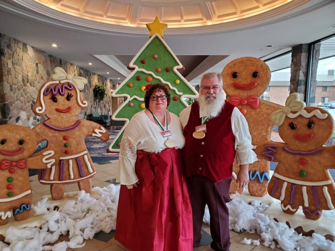 Gallery photo 82 of Michigan's Best Santa & Mrs. Claus & Wedding Officiants