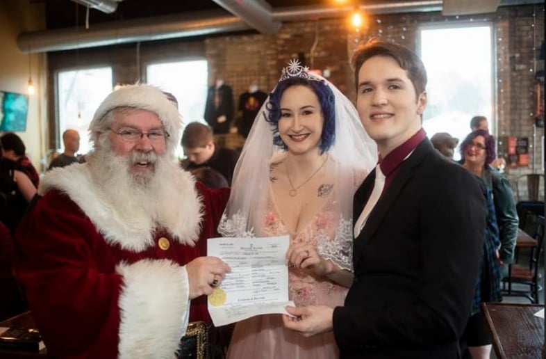 Gallery photo 54 of Michigan's Best Santa & Mrs. Claus & Wedding Officiants