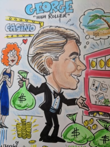 Gallery photo 5 of Mike Valentine Caricature Artist