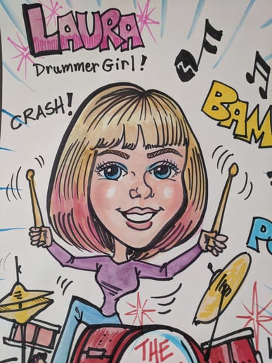 Gallery photo 4 of Mike Valentine Caricature Artist