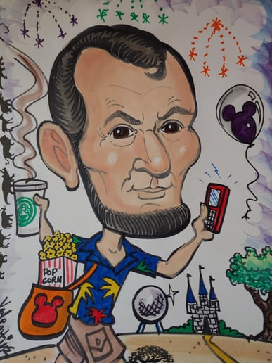 Gallery photo 8 of Mike Valentine Caricature Artist