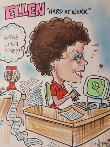 Gallery photo 13 of Mike Valentine Caricature Artist