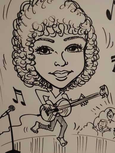 Gallery photo 19 of Mike Valentine Caricature Artist