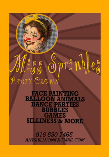 Gallery photo 3 of Miss Sprinkles! Party Clown