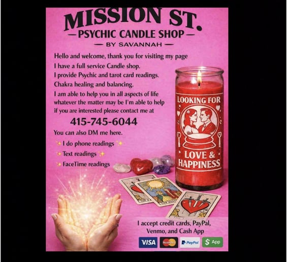 Gallery photo 3 of Mission psychic candle shop