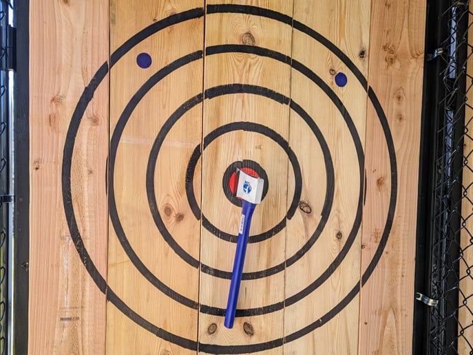 Gallery photo 3 of Mobile Axe Throwing Trailer
