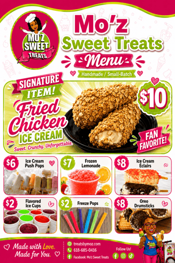 Gallery photo 3 of Mo’z Sweet Treats Ice-Cream Catering