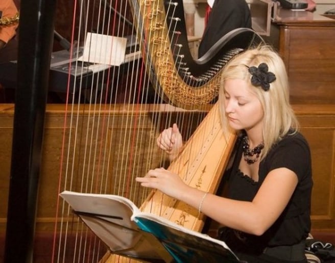 Gallery photo 3 of Monika Vasey, harpist