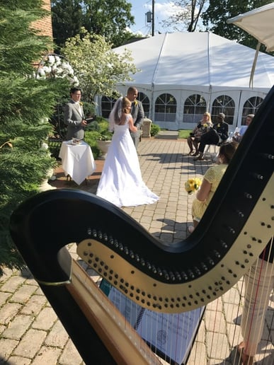 Gallery photo 5 of Monika Vasey, harpist