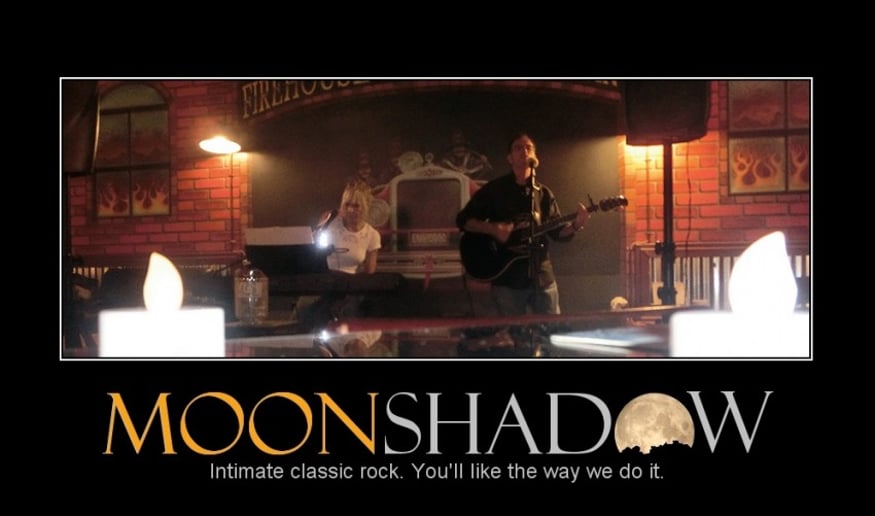 Gallery photo 1 of Moonshadow - Intimate. Classic. Rock.