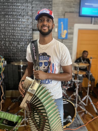 Gallery photo 2 of Morgan Lemelle & The Zydeco Playmakers