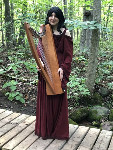 Gallery photo 8 of Morningside Music, Harpist Sohayla Smith