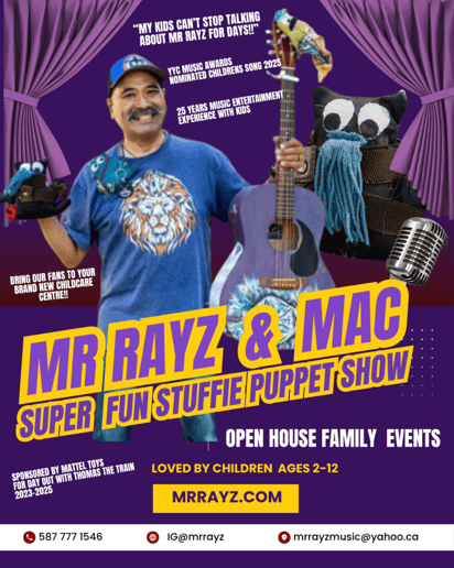 Gallery photo 2 of Mr Rayz - Kidz Entertainer and Educator