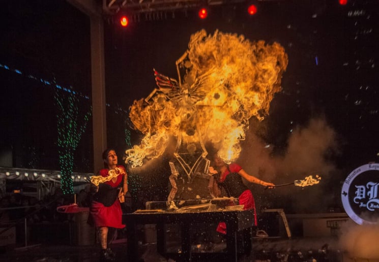 Gallery photo 6 of ms. YET: Fire Bellydancer