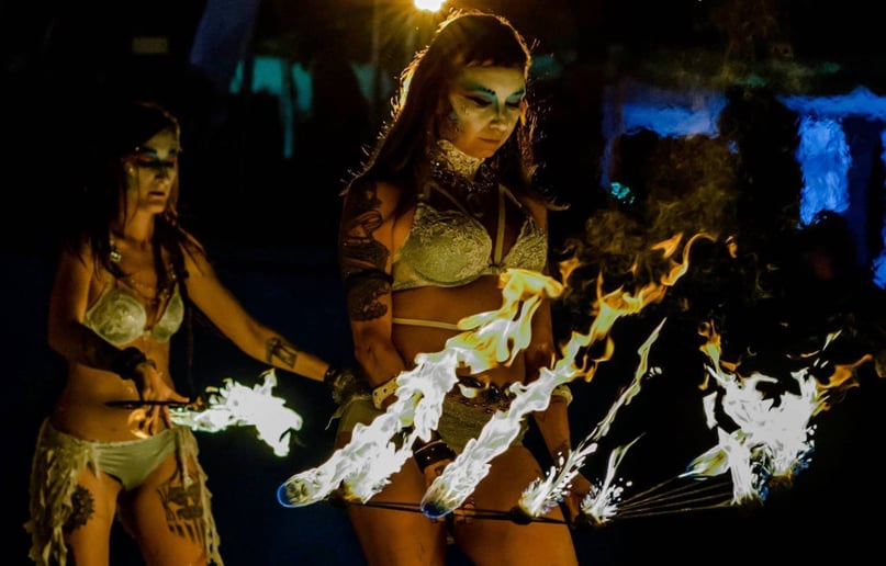 Gallery photo 7 of ms. YET: Fire Bellydancer