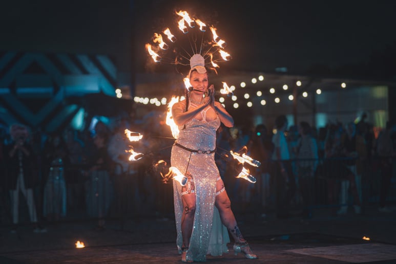 Gallery photo 1 of ms. YET: Fire Bellydancer