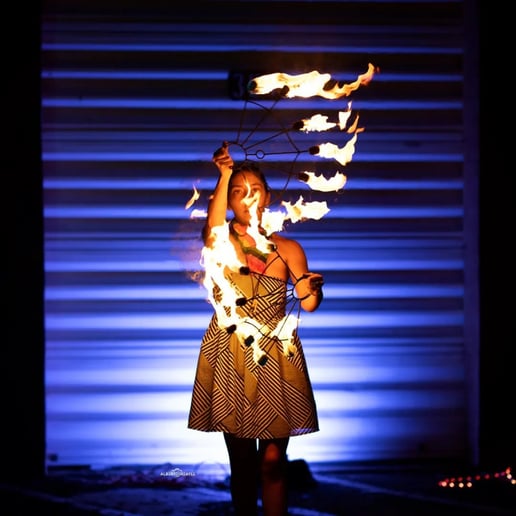 Gallery photo 2 of Multi-prop Fire Dance