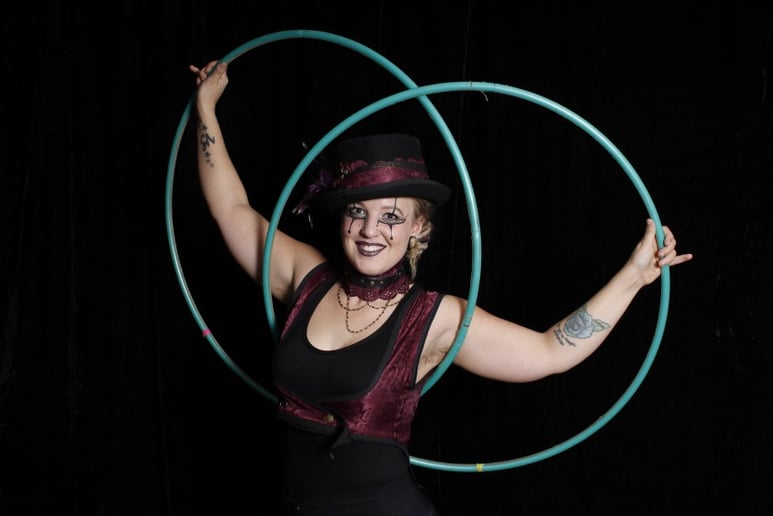 Gallery photo 4 of Kaura: LED & Fire Performance Art