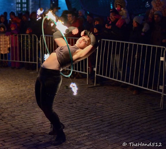 Gallery photo 5 of Kaura: LED & Fire Performance Art