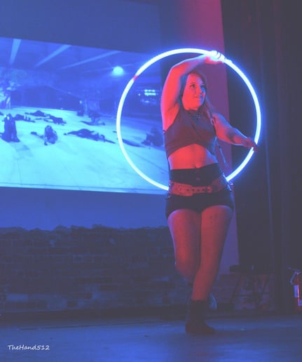 Gallery photo 7 of Kaura: LED & Fire Performance Art